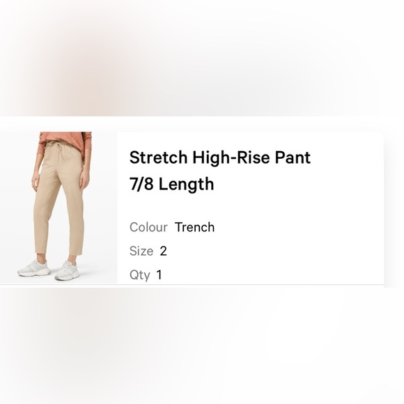 Lululemon Tan Pants - Picture 3 of 7